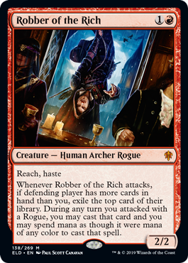 【ENG】【Foil】《義賊/Robber of the Rich》[ELD]