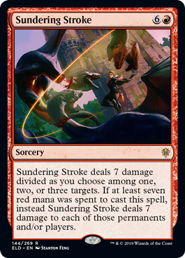 【ENG】【Foil】《切り離す一撃/Sundering Stroke》[ELD]