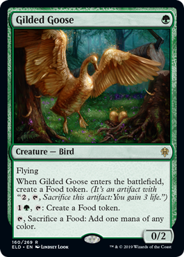 【ENG】【Foil】《金のガチョウ/Gilded Goose》[ELD]