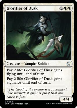 【ENG】《薄暮の賛美者/Glorifier of Dusk》[CLU]