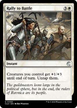 【ENG】《戦いへの結集/Rally to Battle》[CLU]