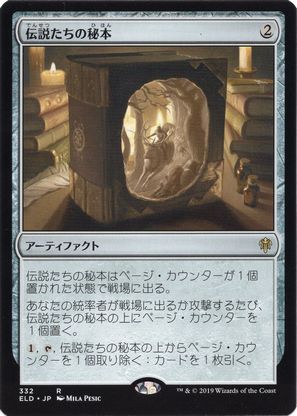 【JPN】【Foil】《伝説たちの秘本/Tome of Legends》[ELD]