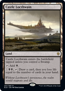 【ENG】【Foil】《ロークスワイン城/Castle Locthwain》[ELD]