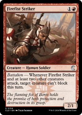 【ENG】《火拳の打撃者/Firefist Striker》[CLU]