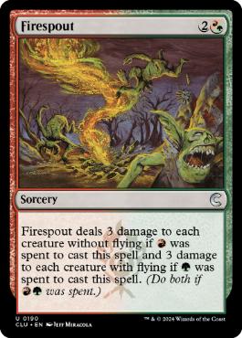 【ENG】《炎渦竜巻/Firespout》[CLU]