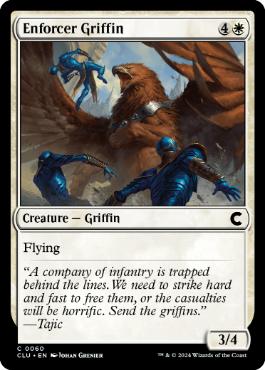 【ENG】《執行官のグリフィン/Enforcer Griffin》[CLU]