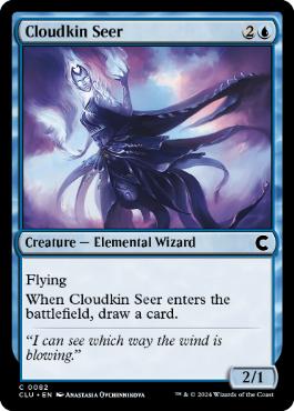 【ENG】《雲族の予見者/Cloudkin Seer》[CLU]
