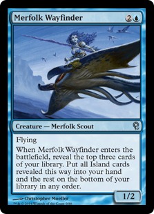 【ENG】《マーフォークの道探し/Merfolk Wayfinder》[DDM]