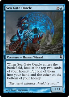 【ENG】《海門の神官/Sea Gate Oracle》[DDM]