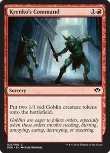 【ENG】《クレンコの命令/Krenko's Command》[DDN]