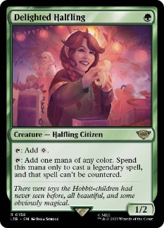 【ENG】【Foil】《喜ぶハーフリング/Delighted Halfling》[LTR]