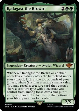 【ENG】【Foil】《茶色のラダガスト/Radagast the Brown》[LTR]