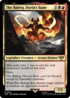 【ENG】《ドゥリンの禍、バルログ/The Balrog, Durin's Bane》[LTR]