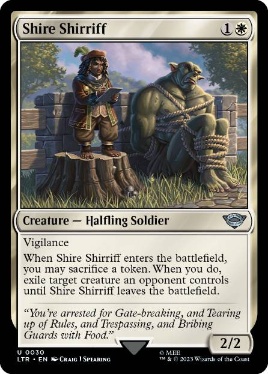 【ENG】《ホビット庄の庄察/Shire Shirriff》[LTR]