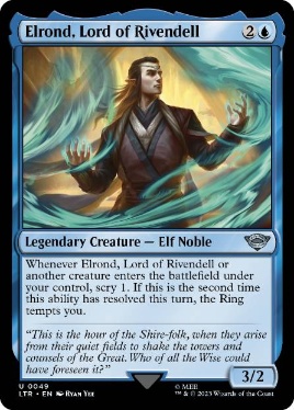 【ENG】《裂け谷の王、エルロンド/Elrond, Lord of Rivendell》[LTR]