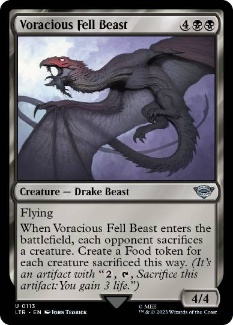 【ENG】《貪欲なる忌まわしき獣/Voracious Fell Beast》[LTR]