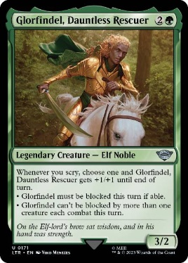 【ENG】《勇敢なる救い手、グロールフィンデル/Glorfindel, Dauntless Rescuer》[LTR]