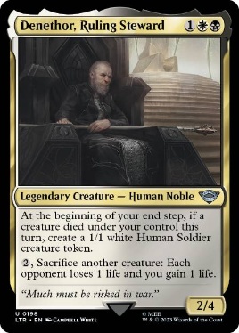 【ENG】《統治する執政、デネソール/Denethor, Ruling Steward》[LTR]