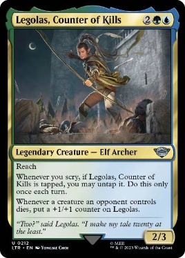【ENG】《打破数を競う者、レゴラス/Legolas, Counter of Kills》[LTR]
