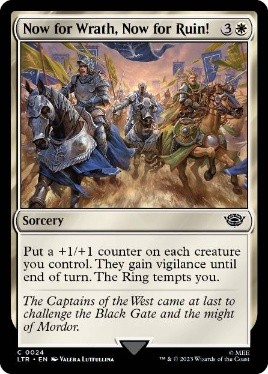 【ENG】【Foil】《今は怒りの時、今は滅びの時！/Now for Wrath, Now for Ruin!》[LTR]