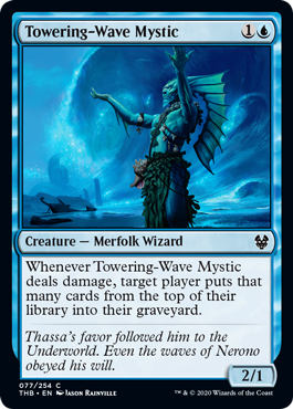 【ENG】【Foil】《高波の神秘家/Towering-Wave Mystic》[THB]