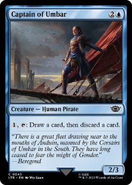 【ENG】【Foil】《ウンバールの船長/Captain of Umbar》[LTR]