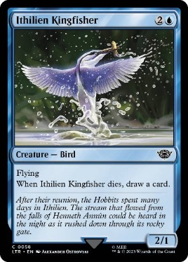 【ENG】【Foil】《イシリアンのカワセミ/Ithilien Kingfisher》[LTR]