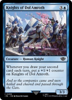【ENG】【Foil】《ドル・アムロスの騎士/Knights of Dol Amroth》[LTR]