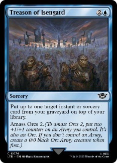 【ENG】【Foil】《アイゼンガルドの裏切り/Treason of Isengard》[LTR]
