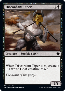 【ENG】【Foil】《不協和音の笛吹き/Discordant Piper》[THB]