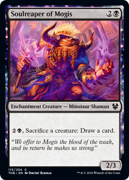 【ENG】【Foil】《モーギスの魂刈り/Soulreaper of Mogis》[THB]