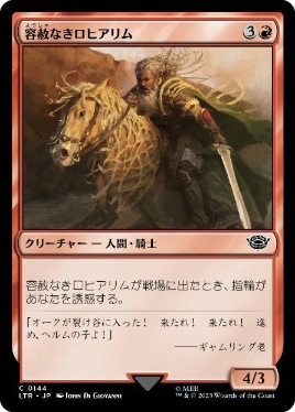 【JPN】【Foil】《容赦なきロヒアリム/Relentless Rohirrim》[LTR]