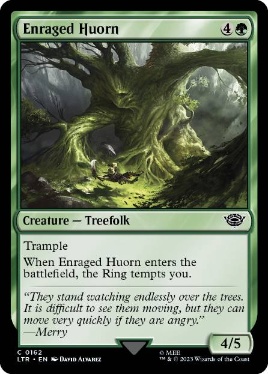 【ENG】【Foil】《怒り猛るフオルン/Enraged Huorn》[LTR]