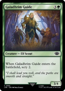【ENG】【Foil】《ガラズリムの道案内/Galadhrim Guide》[LTR]