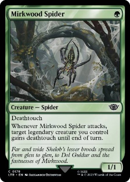 【ENG】【Foil】《闇の森の蜘蛛/Mirkwood Spider》[LTR]