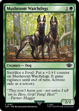 【ENG】【Foil】《茸の番犬/Mushroom Watchdogs》[LTR]