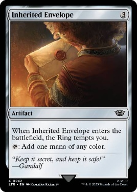【ENG】【Foil】《受け継いだ封筒/Inherited Envelope》[LTR]