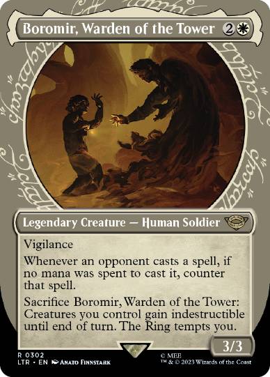 【ENG】■ショーケース■《塔の長官、ボロミア/Boromir, Warden of the Tower》(302)[LTR]