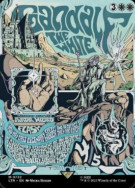 【ENG】■ボーダーレス■《白のガンダルフ/Gandalf the White》(732)[LTR]