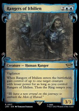 【ENG】【Foil】■ショーケース■《イシリアンのレンジャー/Rangers of Ithilien》[LTR]