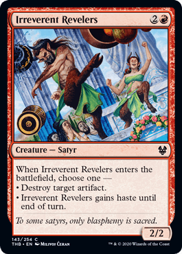 【ENG】【Foil】《不遜な歓楽者/Irreverent Revelers》[THB]
