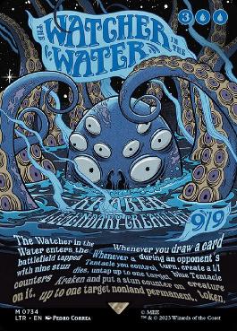 【ENG】【Foil】■ボーダーレス■《水中の監視者/The Watcher in the Water》[LTR]