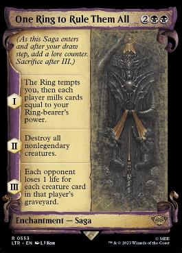 【ENG】■ショーケース■《一つの指輪は、すべてを統べ/One Ring to Rule Them All》[LTR]