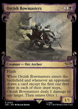 【ENG】■ショーケース■《オークの弓使い/Orcish Bowmasters》[LTR]