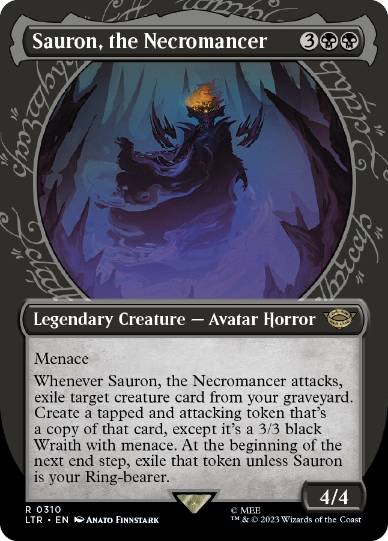 【ENG】■ショーケース■《死人占い師、サウロン/Sauron, the Necromancer》(310)[LTR]