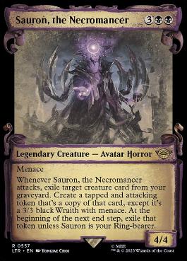【ENG】■ショーケース■《死人占い師、サウロン/Sauron, the Necromancer》(557)[LTR]