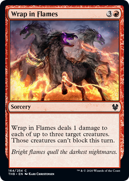【ENG】【Foil】《炎の覆い/Wrap in Flames》[THB]