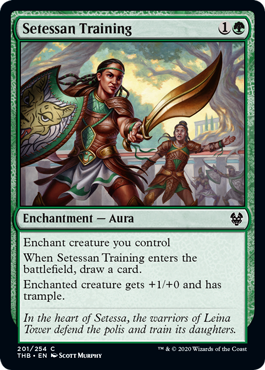 【ENG】【Foil】《セテッサ式訓練/Setessan Training》[THB]