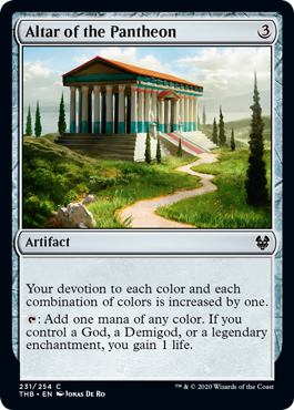 【ENG】【Foil】《万神殿の祭壇/Altar of the Pantheon》[THB]