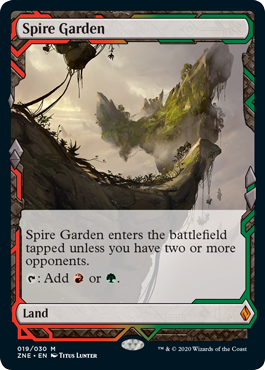 【ENG】【Foil】《尖塔の庭/Spire Garden》[ZNE]